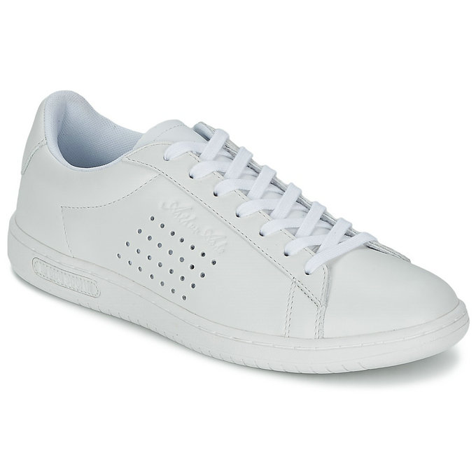 Le Coq Sportif Arthur Ashe Luxe Blanc Chaussures Baskets Basses